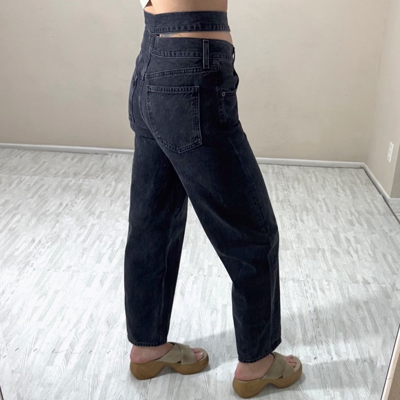 AGOLDE Broken Waistband Straight Leg Jeans - Picture 4 of 10